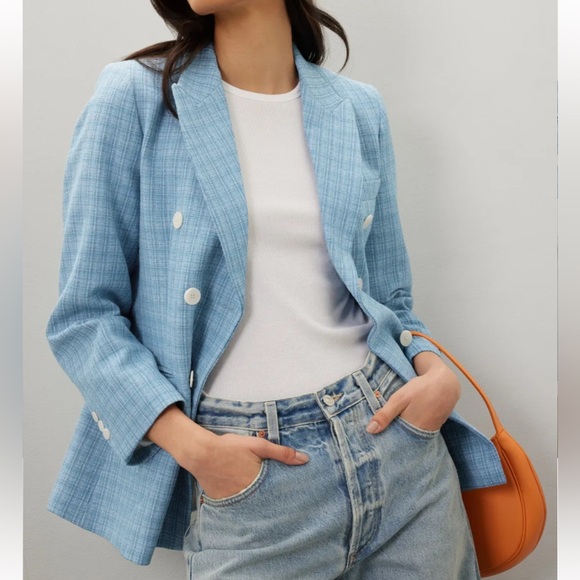 Sandro Nars Double Breasted Blazer 38 - Picture 3 of 6